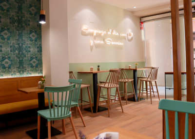 Interiorismo cafetería Marilola