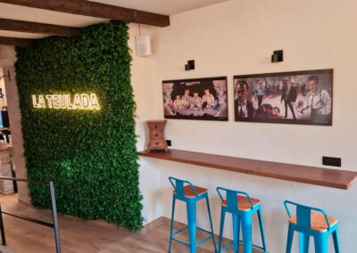 Proyecto de Reforma e Interiorismo Restaurante La Teulada